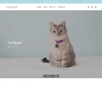 Nalacat.com(Nala Cat) Screenshot