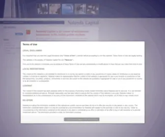 Nalandacapital.com(Nalanda Capital) Screenshot