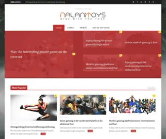 Nalanitoys.com(Parrot Toys) Screenshot