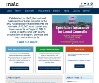 Nalc.gov.uk(National Association of Local Councils) Screenshot