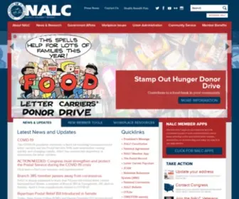 Nalc.org(National Association of Letter Carriers AFL) Screenshot