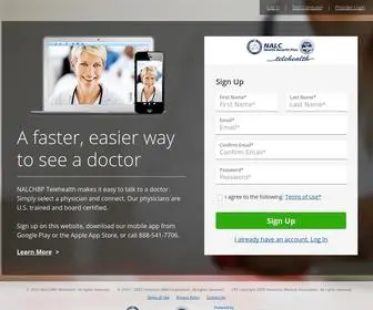 Nalchbptelehealth.org(NALCHBP Telehealth) Screenshot