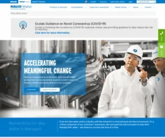 Nalco.com(Nalco Company) Screenshot