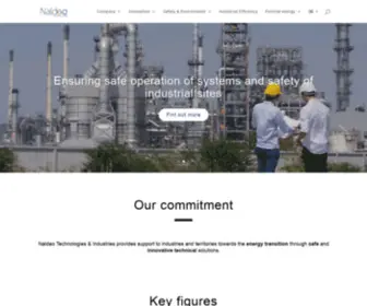 Naldeo-Technologies-Industries.com(Naldeo Technologies Industries) Screenshot