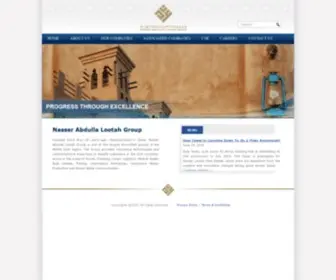 Nalg.ae(Nasser Abdulla Lootah Group) Screenshot