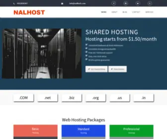 Nalhost.com(Nalhost brings digital product reviews. for you) Screenshot