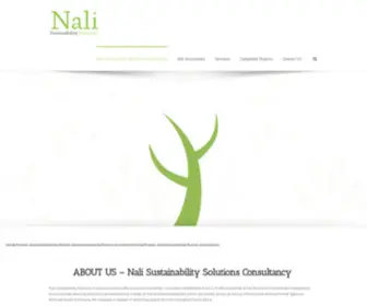 Nalisustainabilitysolutions.co.za(Nali Sustainability Solutions) Screenshot