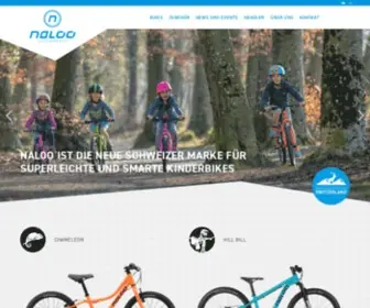 Naloobikes.com(Neben den vielen bunten Farben sind NALOO Bikes rund 30% leichter als herkömmliche Kindervelos) Screenshot