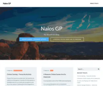 Nalosgp.com(My WordPress Blog) Screenshot