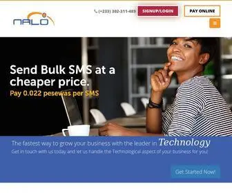 Nalosolutions.com(NALO Solutions Limited) Screenshot