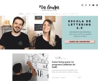 Nalousa.com.br(Escola de lettering) Screenshot