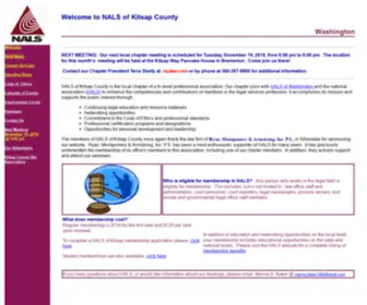 Nalsofkitsap.org(安全检测) Screenshot