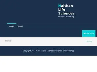 Nalthanlifesciences.com(Consultine) Screenshot