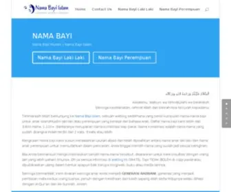 Nama-Bayi.com(Nama Bayi Islam) Screenshot