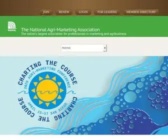 Nama.org(The National Agri) Screenshot
