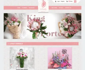 Namakw.com(Order flower online from Kuwait's famed shop) Screenshot