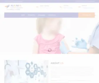 Namamedical.com(NAMA) Screenshot