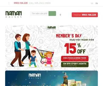 Namanmarket.com(Nam An Market) Screenshot