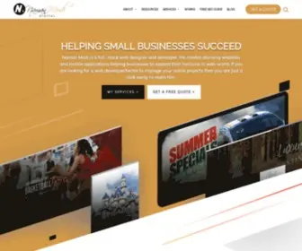 Namanmodi.com(Hire Freelance Digital Solutions Expert) Screenshot