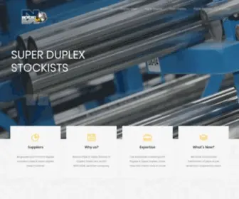 Namanpipe.com(Duplex and Super Duplex Stainless Steel supplier in India) Screenshot