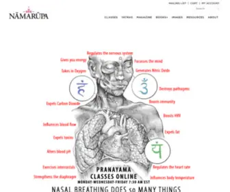 Namarupa.org(Categories of Indian Thought) Screenshot