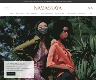 Namaskaya.com(An Artisanal Label) Screenshot