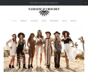 Namasteandcrochet.com(NAMASTE & CROCHET) Screenshot