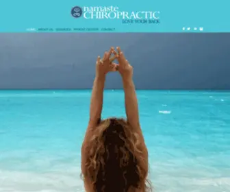 Namastechiropractic.com(Namastechiropractic) Screenshot