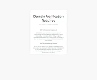 Namasteff.com(Domain Verification Required) Screenshot