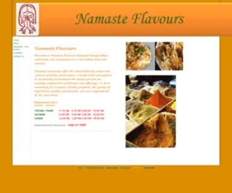 Namasteflavours.com(Namaste Flavours) Screenshot