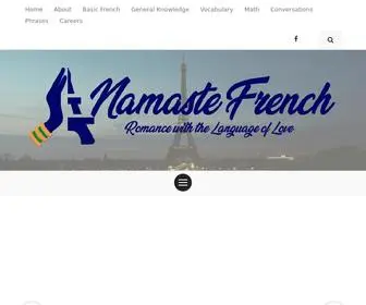 Namastefrench.in(Namaste French) Screenshot