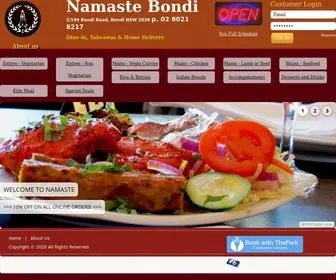 Namasteinbondi.com.au(Namaste @ Bondi) Screenshot