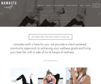 Namastenorth.com(Namaste North) Screenshot