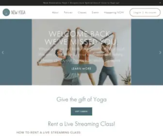 Namasteonwilliams.com(NOW Yoga) Screenshot