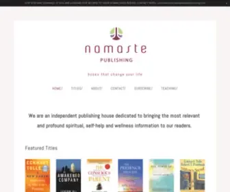 Namastepublishing.com(Namaste Publishing) Screenshot