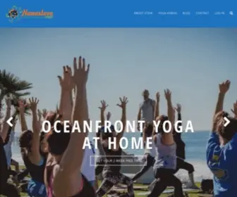 Namasteveyoga.com(Yoga & Meditation Videos) Screenshot