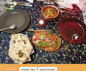 NamasteWorld.de(Finest indian restaurant) Screenshot