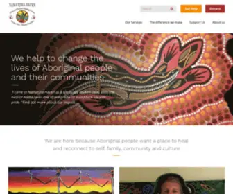 Namatjirahaven.com.au(Namatjira Haven Ltd) Screenshot