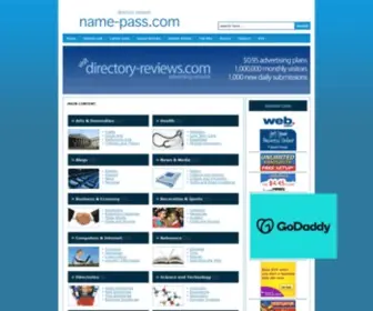 Name-Pass.com(Name Pass) Screenshot