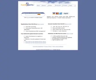 Namealerts.com($10.99 Domain Registrations) Screenshot