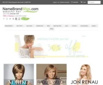 Namebrandwigs.com(Beautiful Wigs at Discount Prices &vert) Screenshot