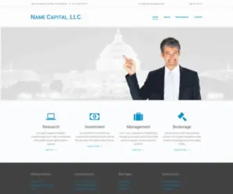 Namecapital.com(Contact with domain owner) Screenshot