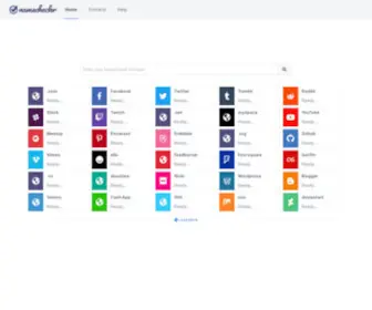 Namecheckr.com(Social and Domain Name Availability Search For Brand Professionals) Screenshot
