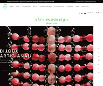 Namecodesign.it(Complementi d'arredo e oggettistica per la casa e artigianato artistico a Roma e Online) Screenshot