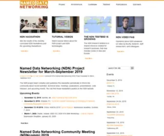 Named-Data.net(Named Data Networking (NDN)) Screenshot