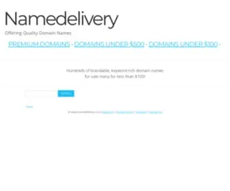 Namedelivery.com(You Seek) Screenshot