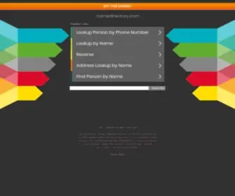 Namedirectory.com(namedirectory) Screenshot