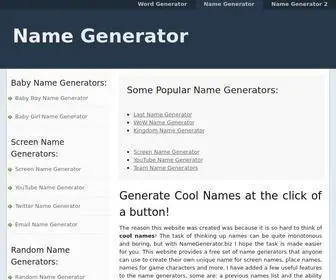 Namegenerator.biz(Name Generator) Screenshot