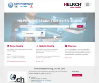 Namehosting.ch(Name-Hosting & Website-Hosting) Screenshot
