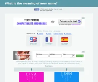 Namemeaning2015.com(Name Meaning App) Screenshot